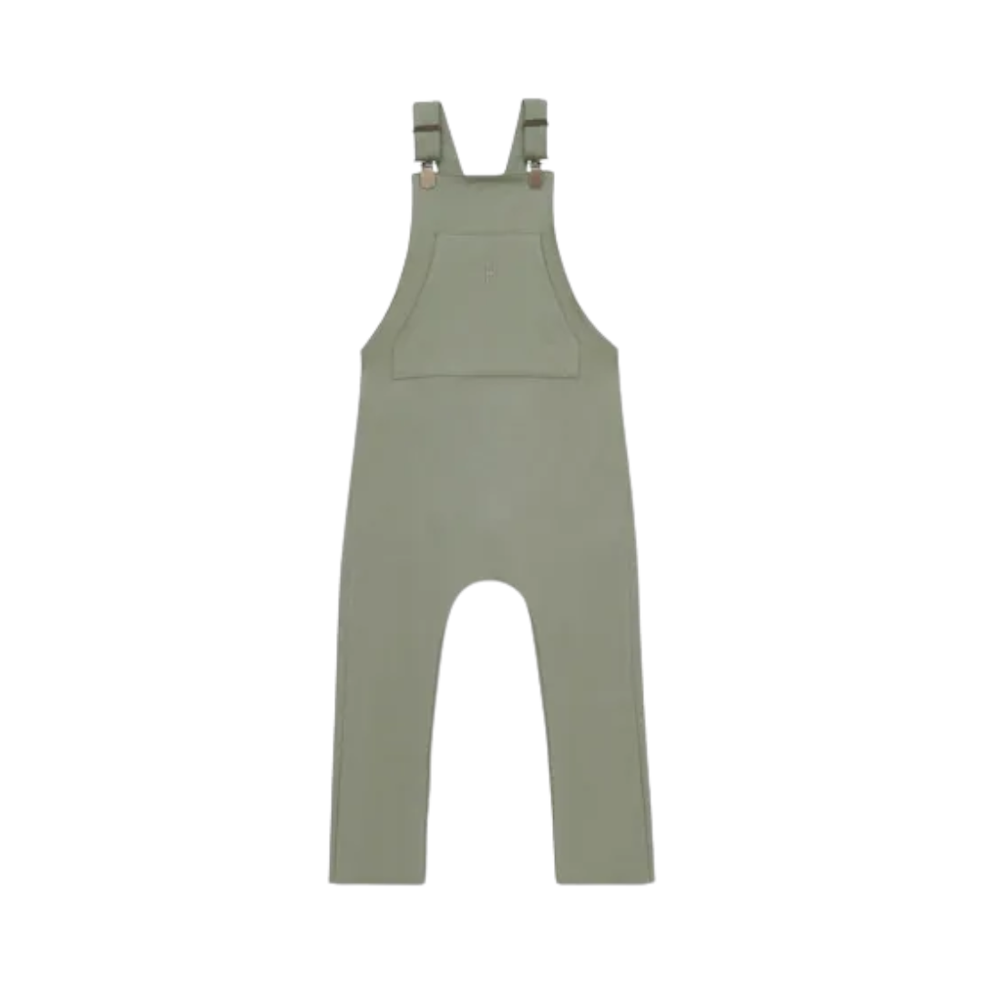 Long Legged Salopette Lola Oil Green