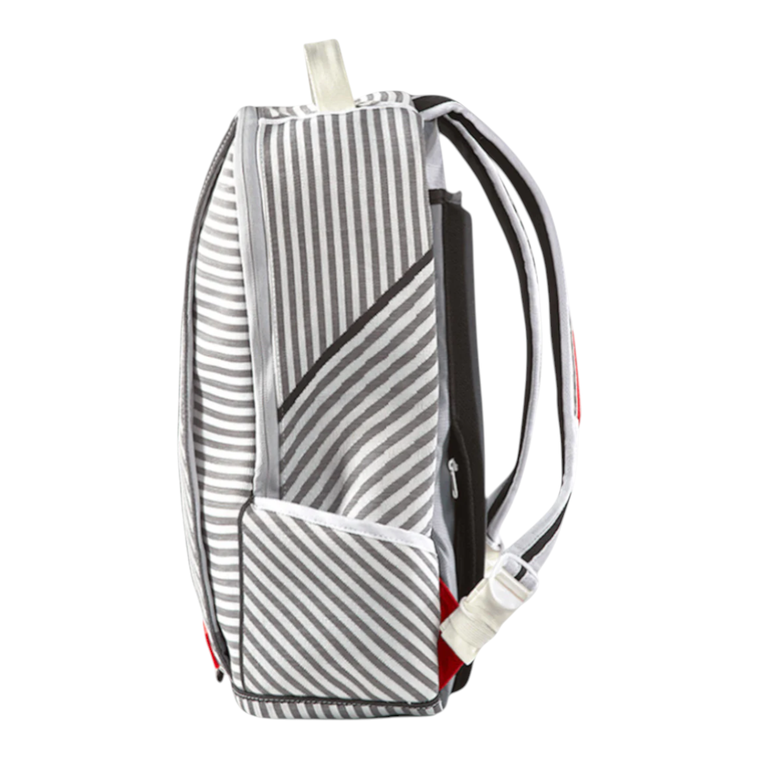 Japan Stripe (White Knit Dlx) Backpack