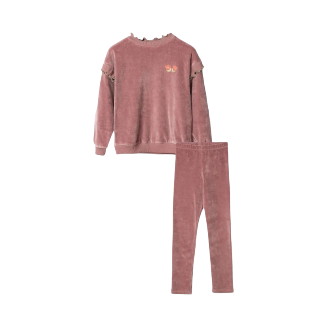 Mise Sweatshirt &amp; Leggings - Plum