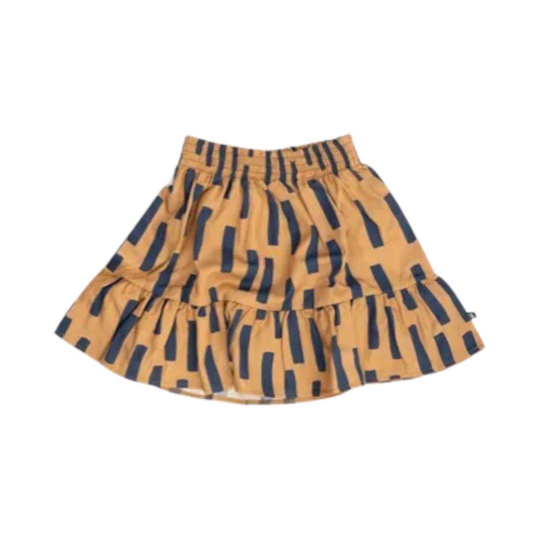Midnight - skirt ruffled