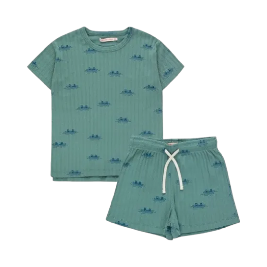 Sea Table Tee & Shorts