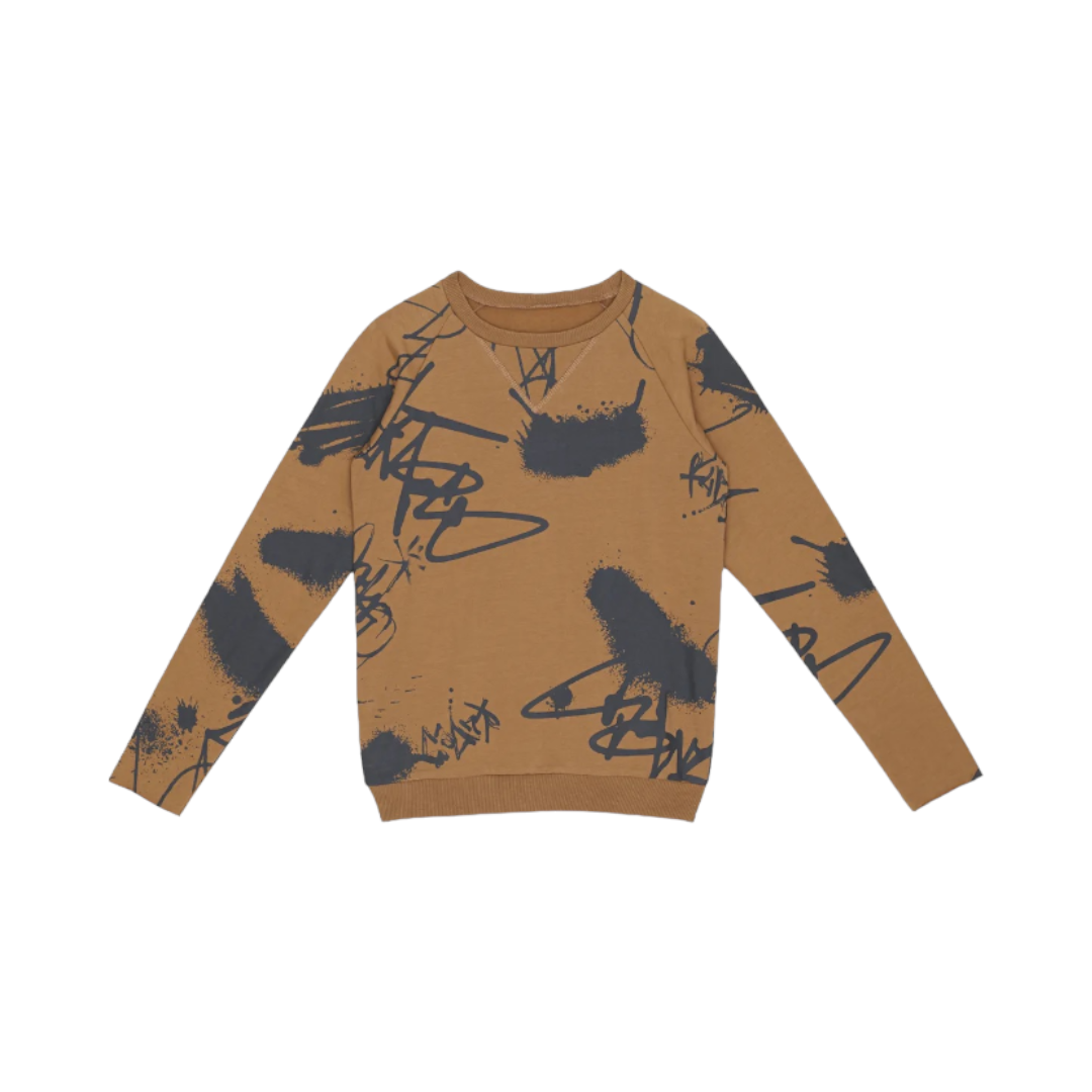 Sweater - Graffiti Printed