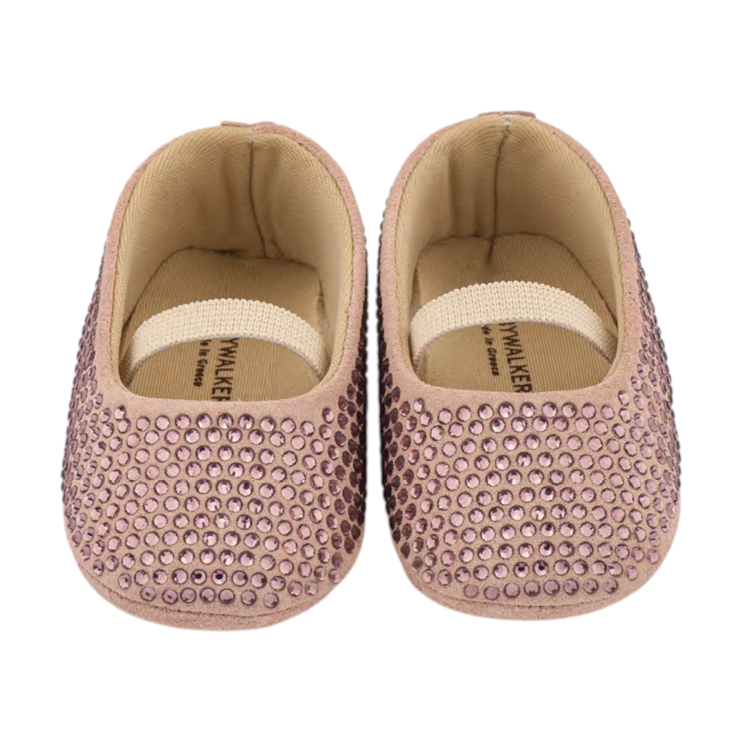 Nude Swarovski Crystals Baby Ballerina