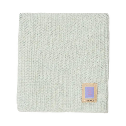 Written Scarf Aqua