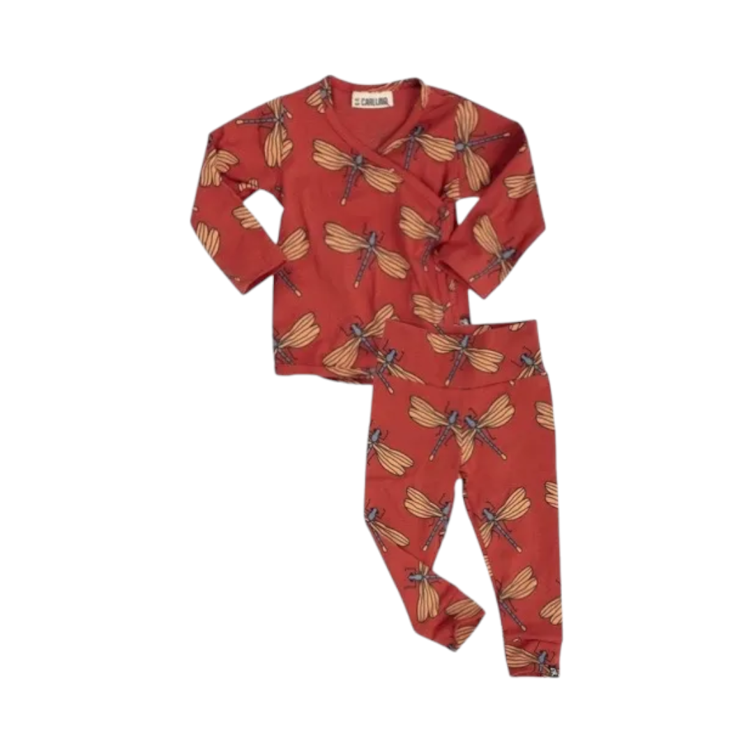 Dragonfly -  Baby Kimono Top & Legging