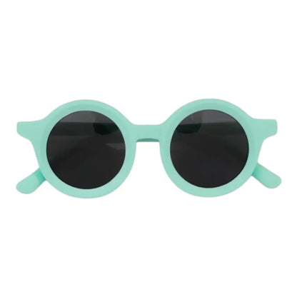 Kids Flexible Round Sunglasses - Green BADAWII SWIMWEAR