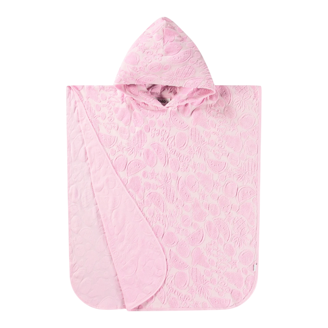 Girls Fruity Towel Beach Cover-Up Poncho