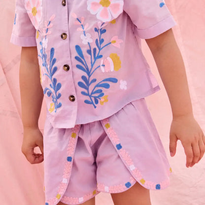 Alova Shirt &amp; Asya Shorts Set for Girls LOUISE MISHA