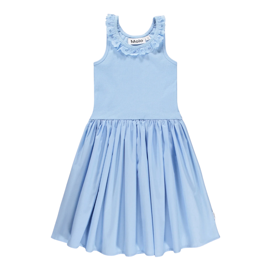 Girls Sparkling Sea Organic Cotton Dress