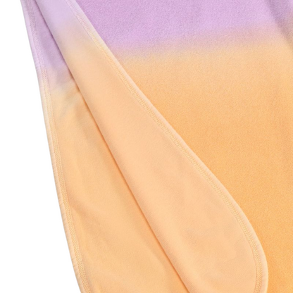 Girls Sunset Fade Hooded Beach Cover-Up Poncho