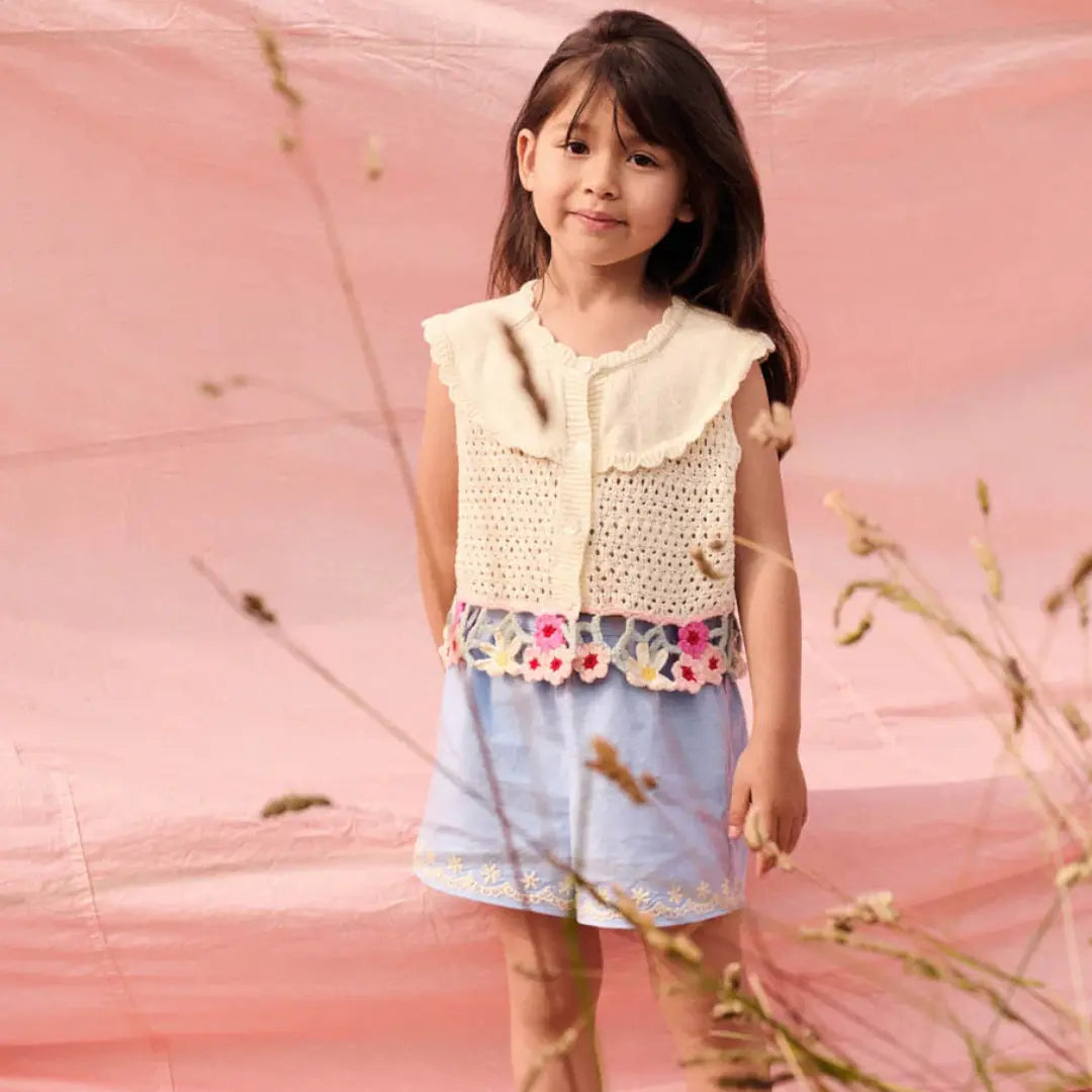 Elea Knit Top &amp; Vally Shorts Set for Girls LOUISE MISHA