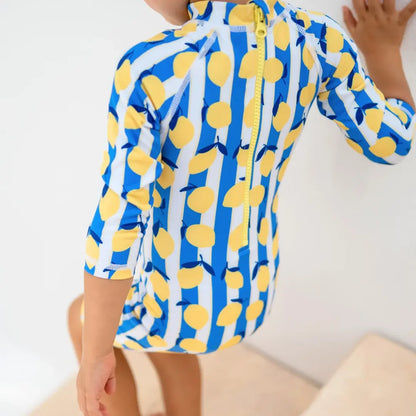 Baby UV Protection Swimsuit – Limoncello Stripes BADAWII SWIMWEAR