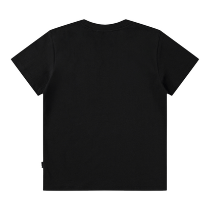Boys Black Organic Cotton T-Shirt &amp; Shorts Set