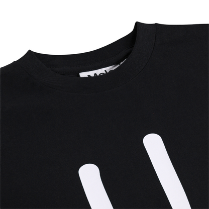 Boys Black Organic Cotton T-Shirt &amp; Shorts Set