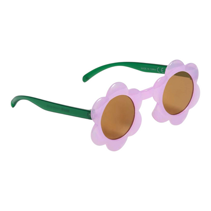 Girls Soleil Pink Glace Flower Sunglasses