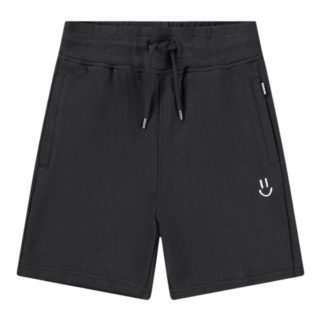 Boys Black Organic Cotton T-Shirt &amp; Shorts Set