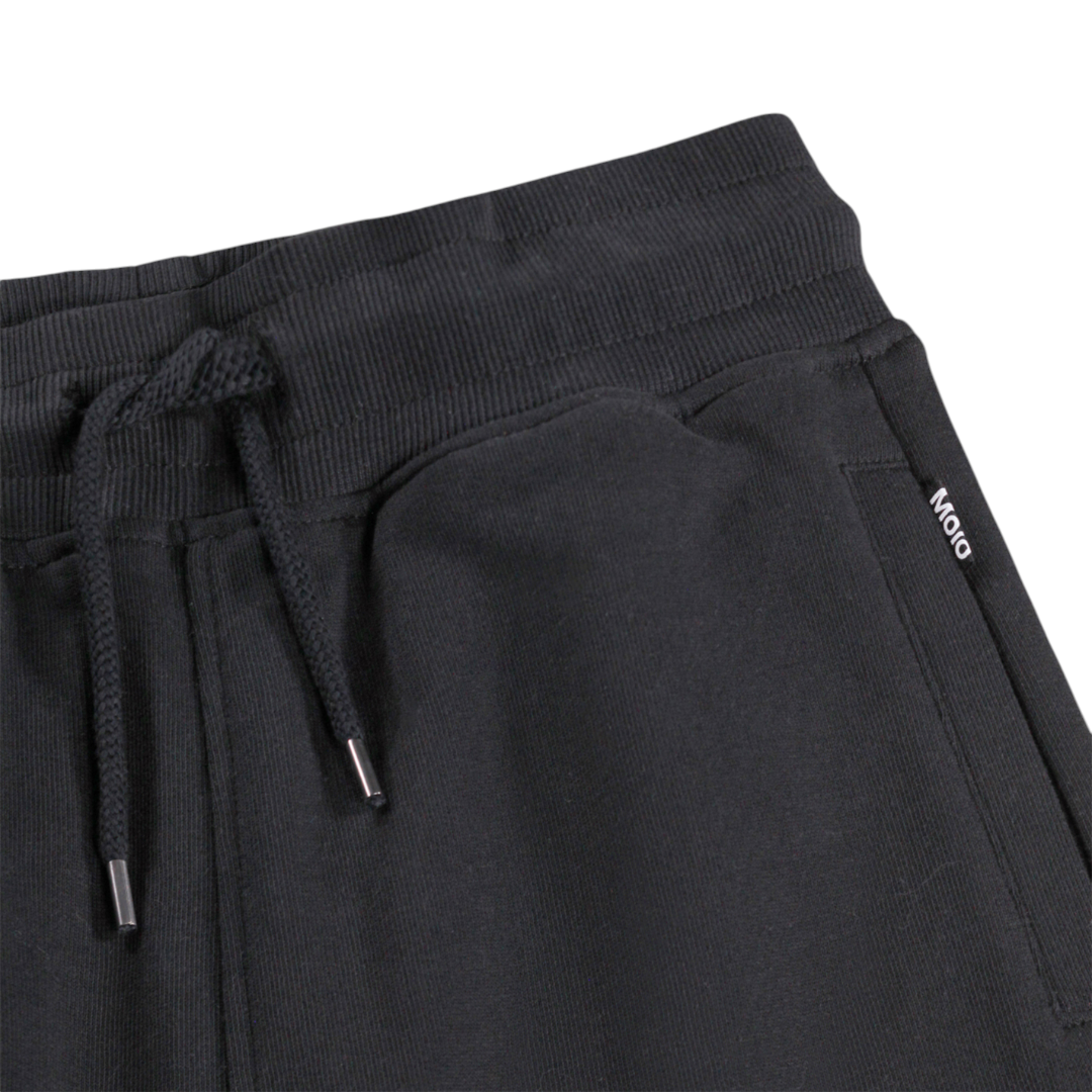 Boys Black Organic Cotton T-Shirt &amp; Shorts Set