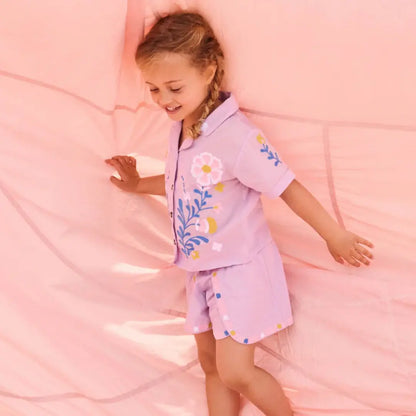 Alova Shirt &amp; Asya Shorts Set for Girls LOUISE MISHA