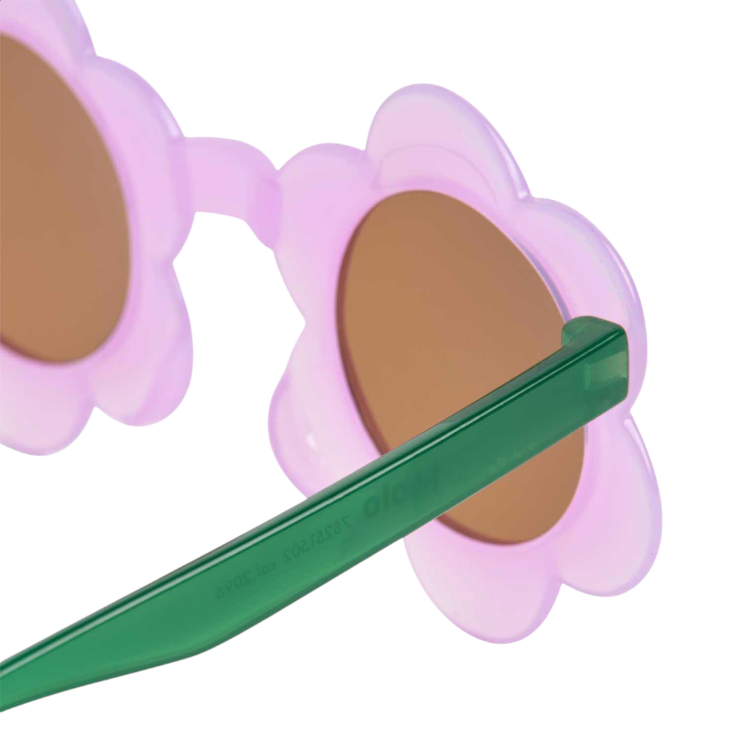 Girls Soleil Pink Glace Flower Sunglasses