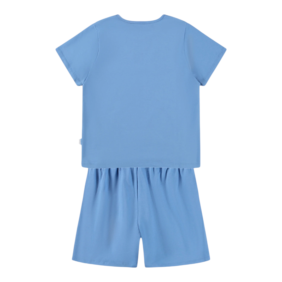 Boys Blue Tide Shirt &amp; Shorts Set