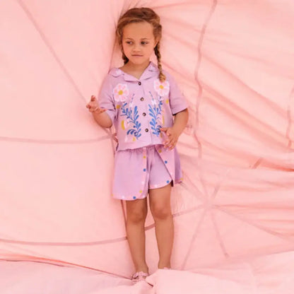 Alova Shirt &amp; Asya Shorts Set for Girls LOUISE MISHA