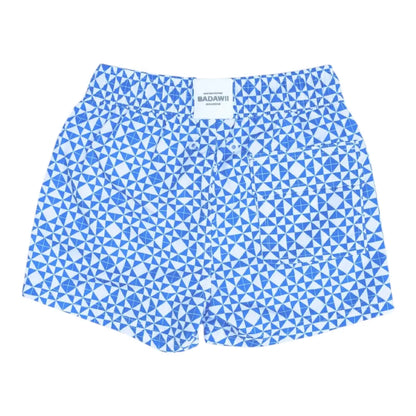 Boys Swim Shorts – Mediterranean Tiles BADAWII SWIMWEAR