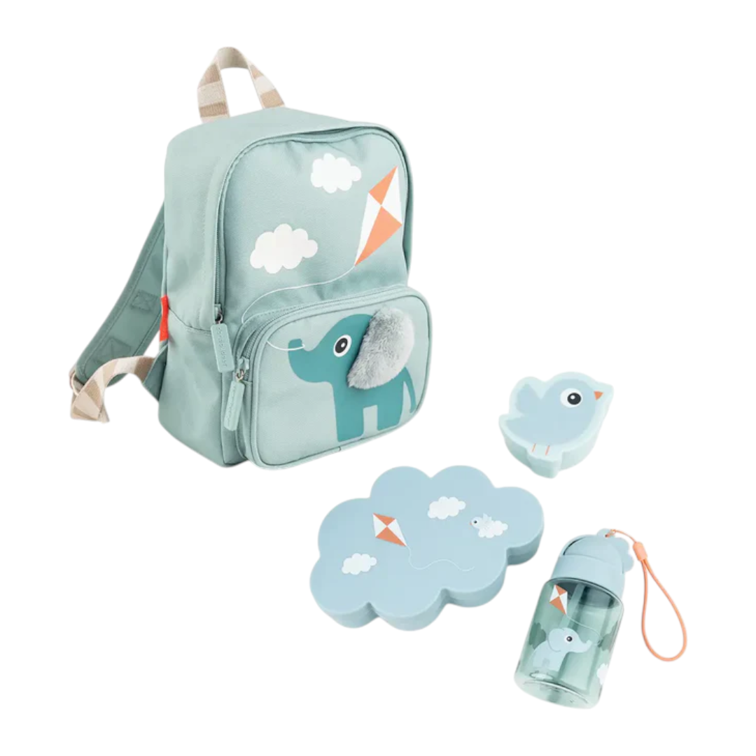 Kids Canvas Backpack Kit - Blue - Lil Bunnies - The Collective