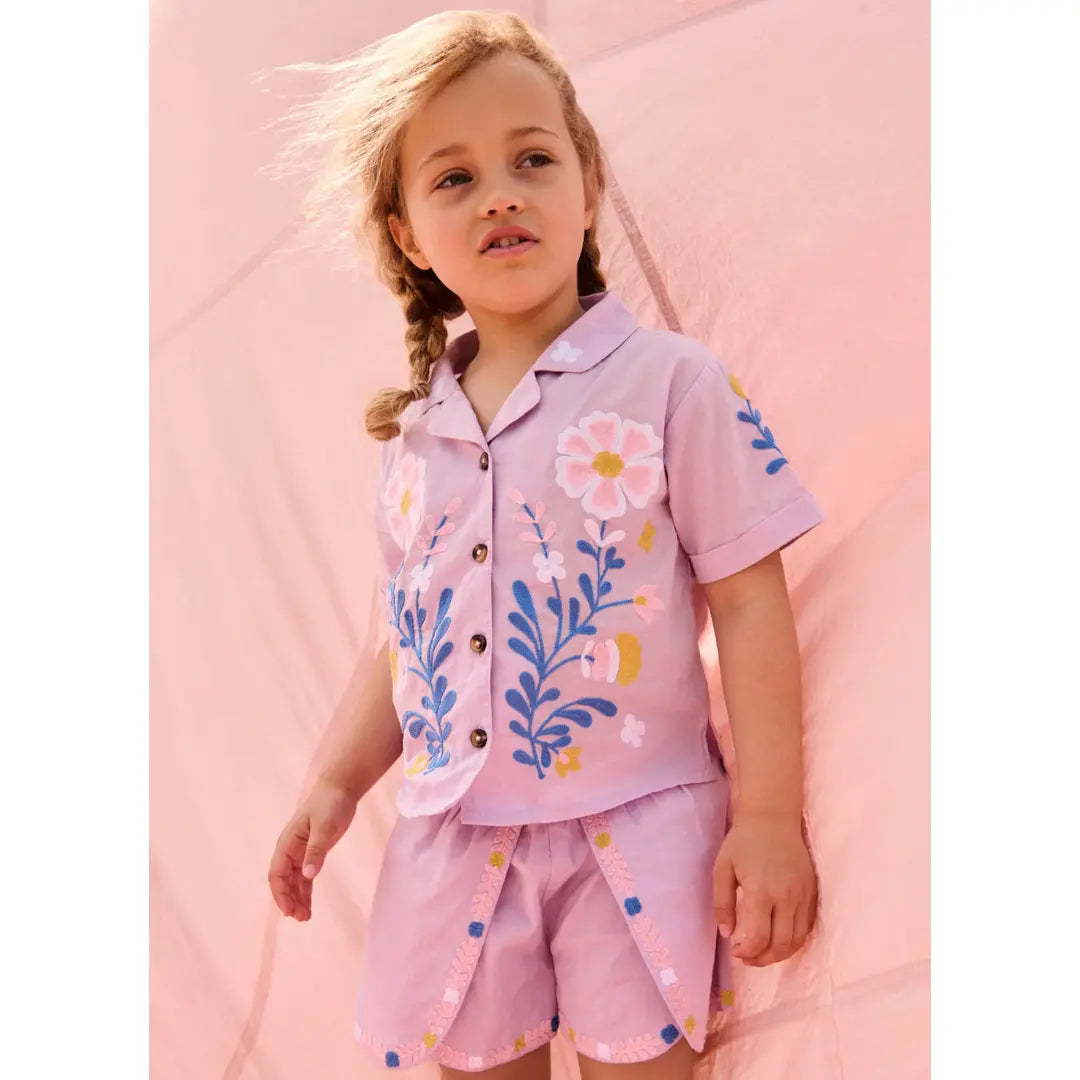 Alova Shirt &amp; Asya Shorts Set for Girls LOUISE MISHA
