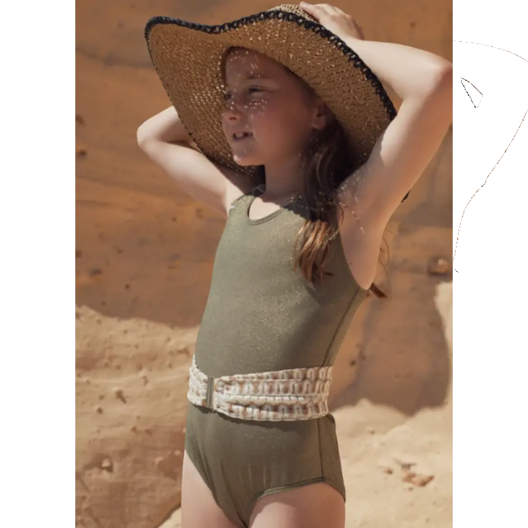 Khaki Dolce Vita Swimsuit Lison Paris