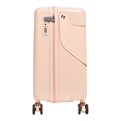 KarryOn 20&quot; Ride-On Luggage with Kids Seat - Pink