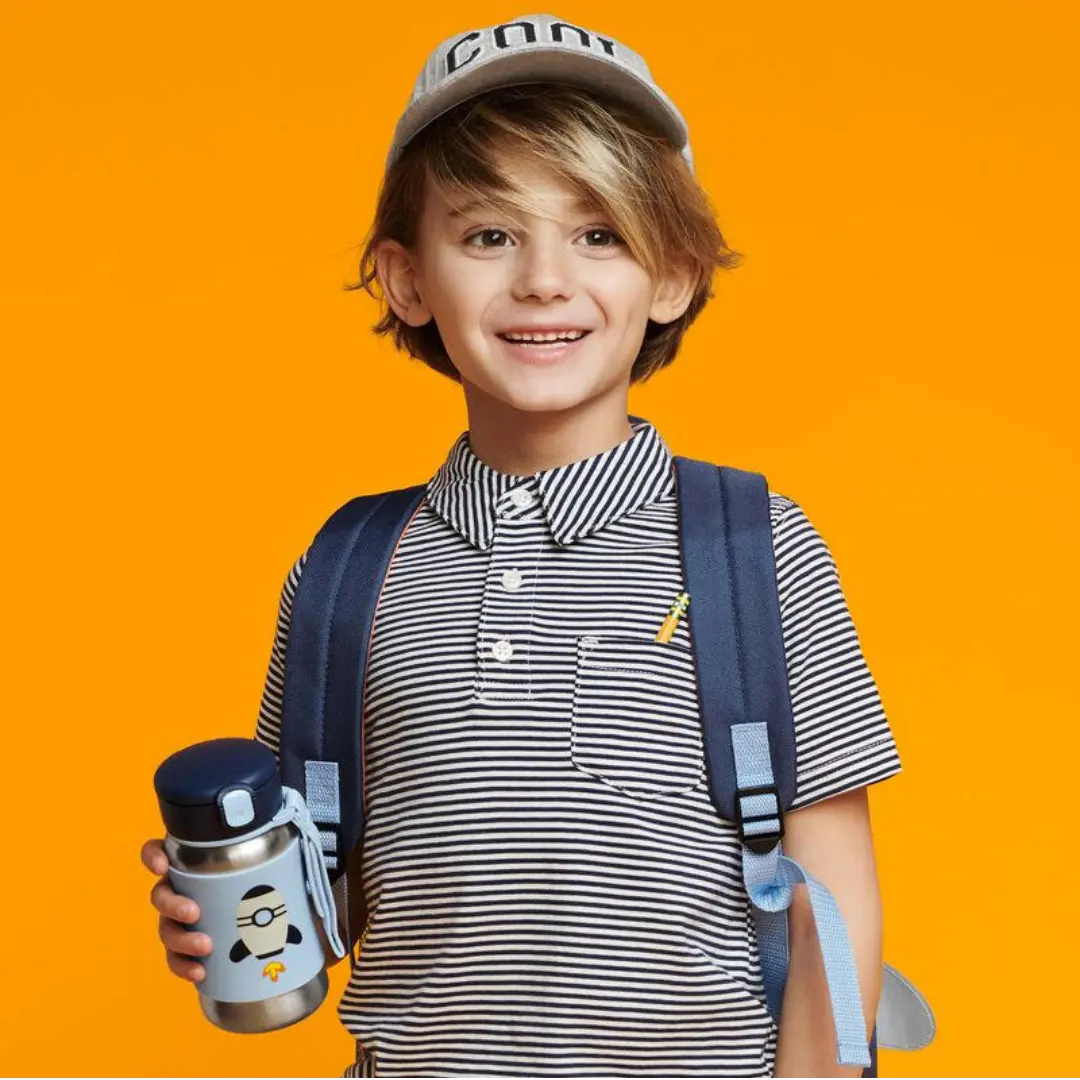 Spark Style Stainless Steel Rocket Straw Bottle SKIP HOP