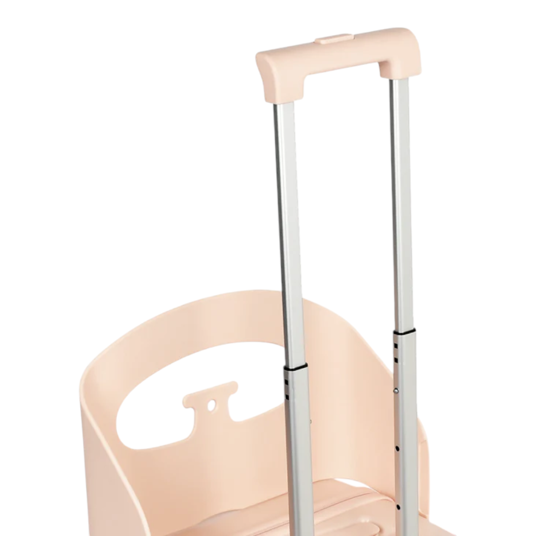 KarryOn 20&quot; Ride-On Luggage with Kids Seat - Pink