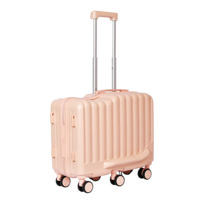 Fourone Kids 17&quot; Underseat Cabin Luggage - Pink