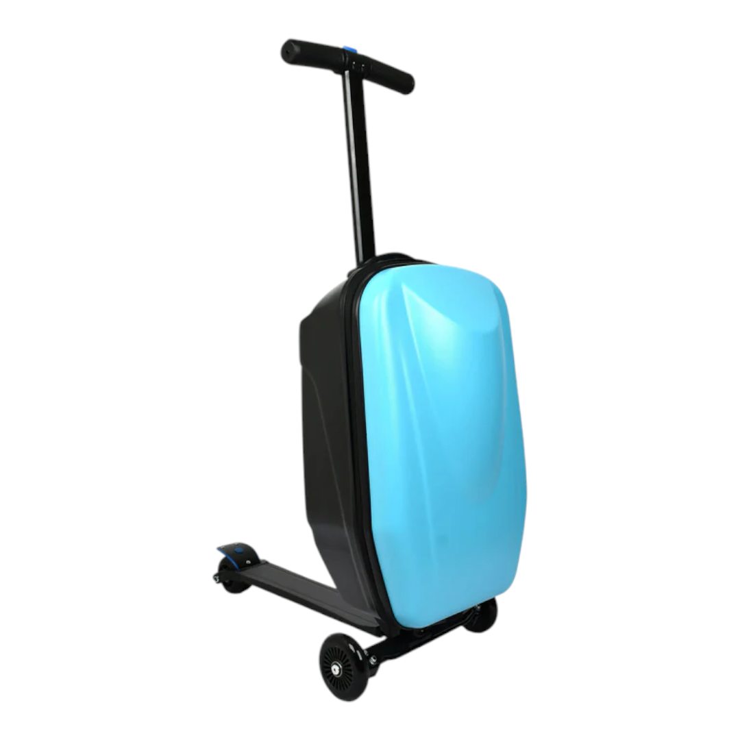 KarryOn GlideScoot – 2-In-1 Carry-On Luggage &amp; Scooter - Blue