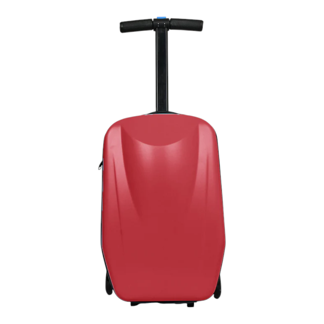 KarryOn GlideScoot – 2-In-1 Carry-On Luggage &amp; Scooter - Red