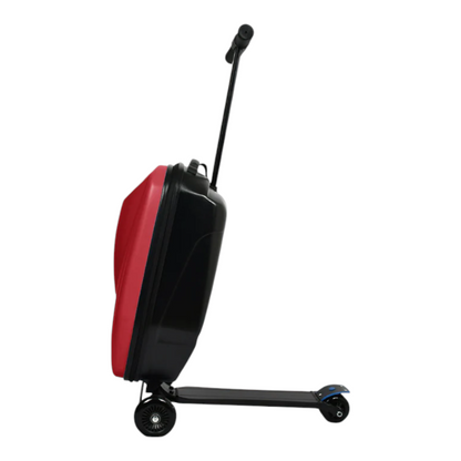 KarryOn GlideScoot – 2-In-1 Carry-On Luggage &amp; Scooter - Red