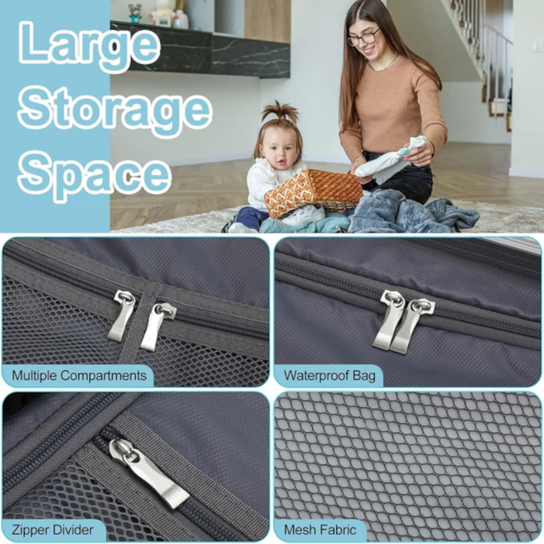 KarryOn 20&quot; Ride-On Luggage with Kids Seat - Black