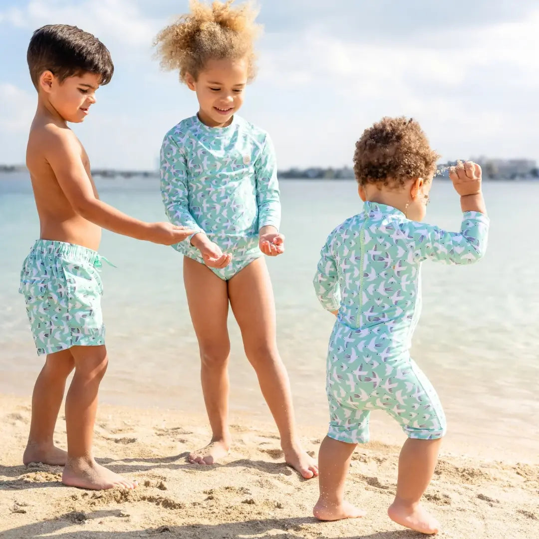Baby UV Protection Swimsuit – Seagull Breeze BADAWII SWIMWEAR