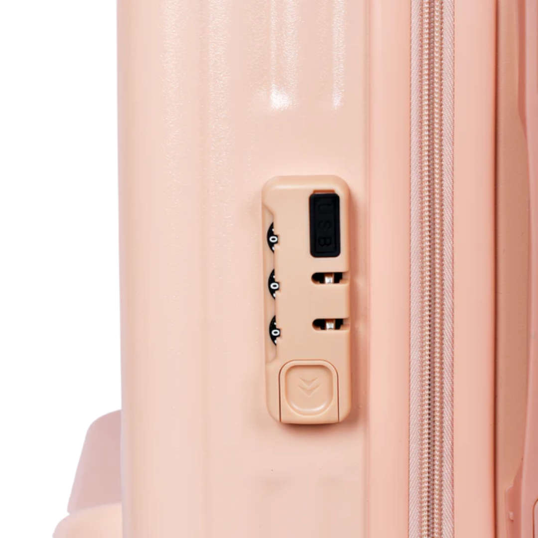 Fourone Kids 17&quot; Underseat Cabin Luggage - Pink