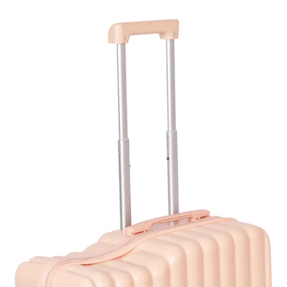 Fourone Kids 17&quot; Underseat Cabin Luggage - Pink