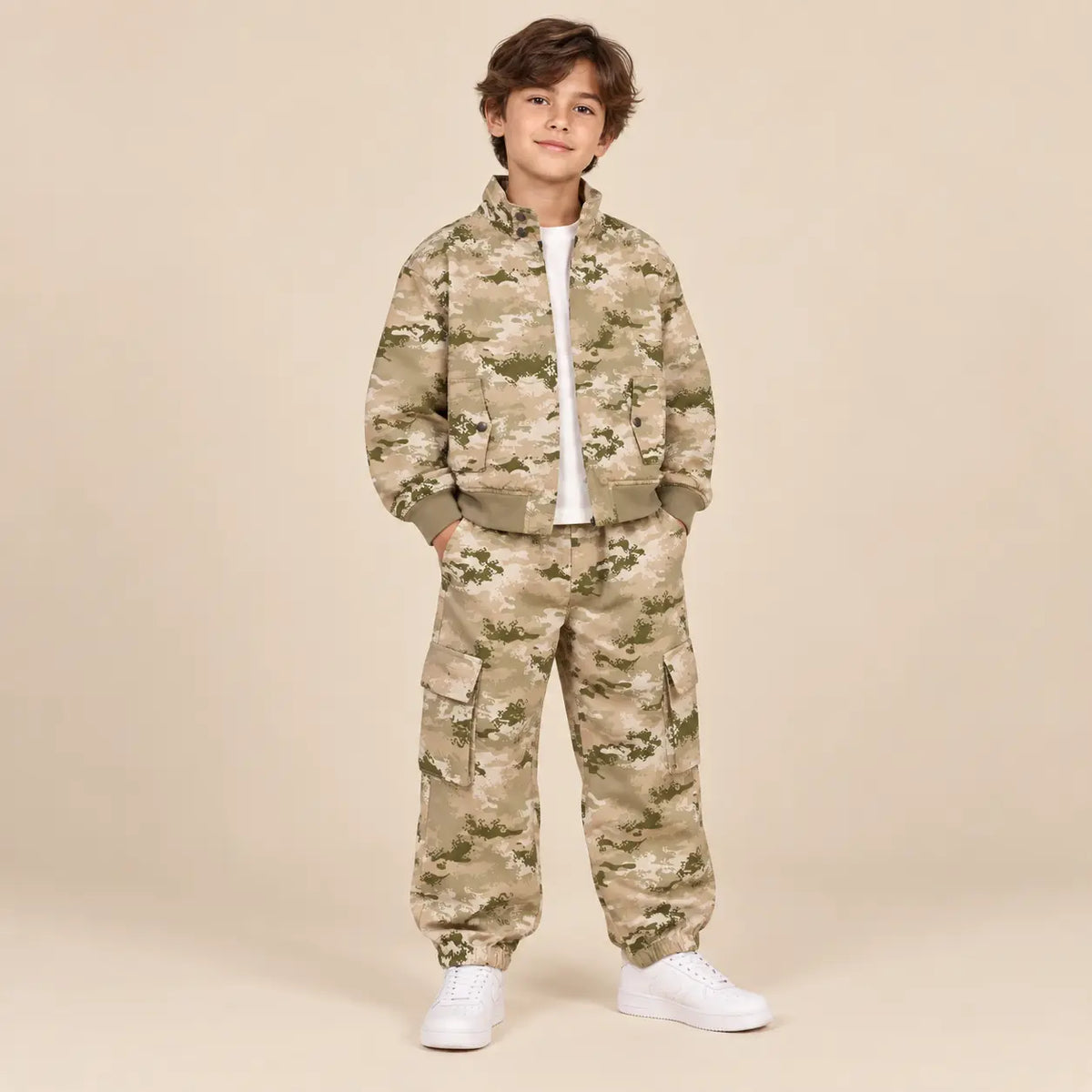 Lancaster Jacket - 10Y boy lookbook pose 1