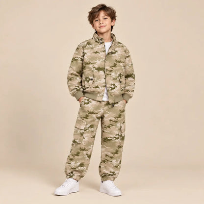 Lancaster Jacket - 10Y boy lookbook pose 2