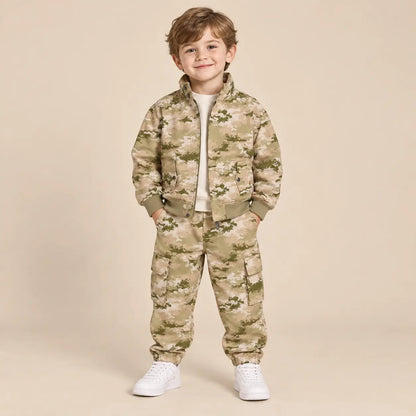 Lancaster Jacket - 4Y boy lookbook pose 1