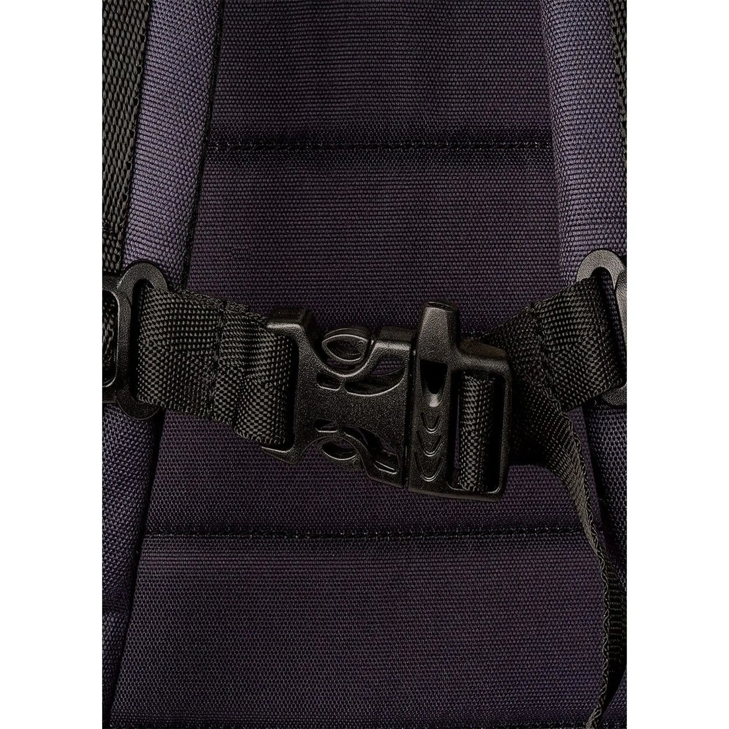 Black plastic buckle and nylon strap from the Lil Bunnies - The Collective gaming backpack