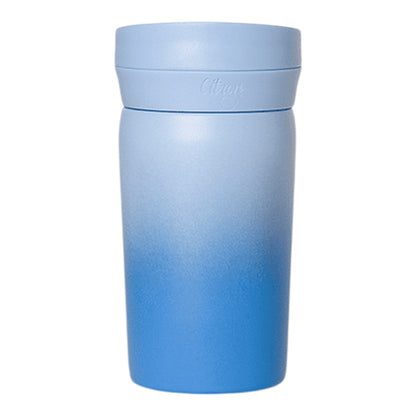 Lil Bunnies - The Collective 320ml Blue Glowup coffee mug with a smooth ombre gradient finish