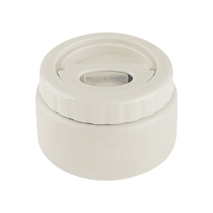 Lil Bunnies - The Collective 250ml insulated food jar in a neutral stormy grey colour with a secure screw-top lid.