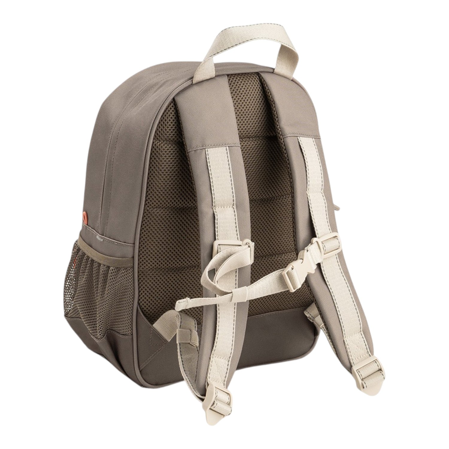 Lil Bunnies - The Collective Junior Backpack Tiny Trails in sand colour with padded mesh back and adjustable straps