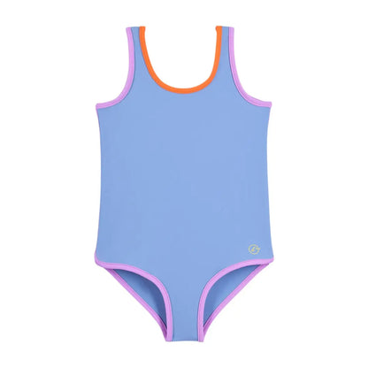 Blue One-piece Swimsuit BAINES COLLECTION