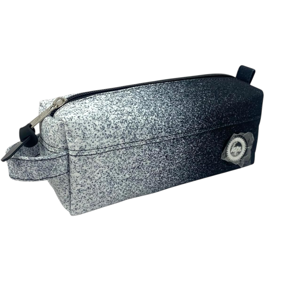 Original Black &amp; White Speckle Fade Pencil Pouch