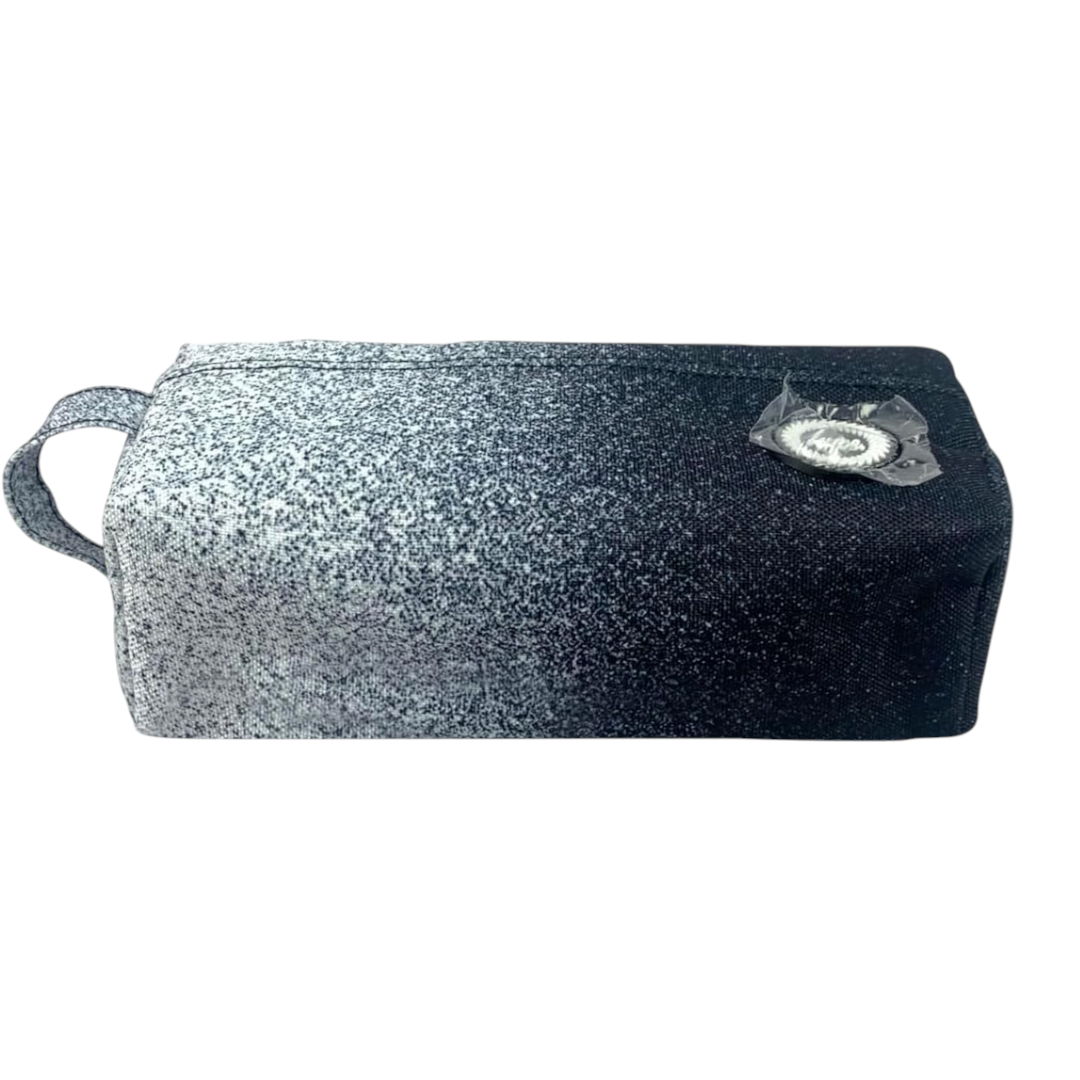 Original Black &amp; White Speckle Fade Pencil Pouch